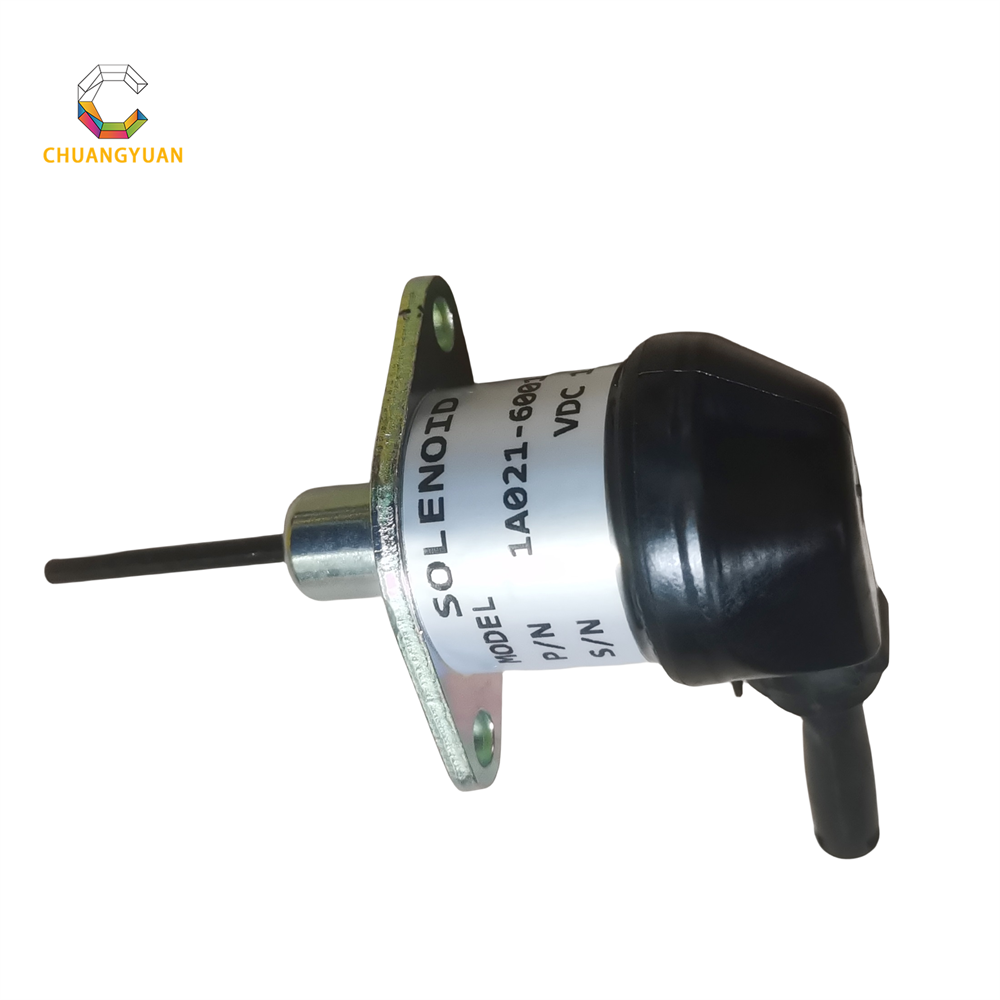 12V 17208-60015 1A021-60016 Stop Solenoid Valve for Kubota Flameout Solenoid 1A021-60017 excavator Parts15