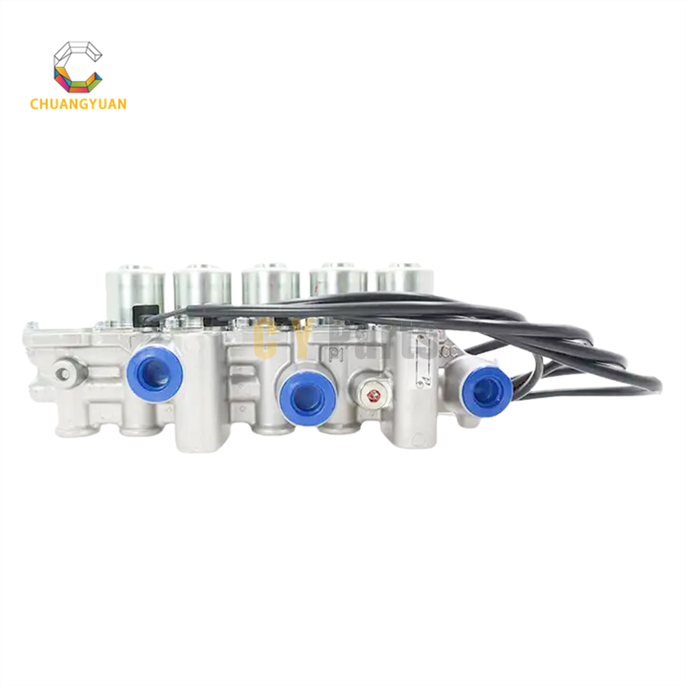 Solenoid Valve Assembly 20Y6041621 Compatible with Komatsu Excavators HB205, HB215, PC200, PC200-8, PC200LL, PC220-8, PC220LL, PC228, PC228US, PC240, PC270, PC270-8, PC390LL