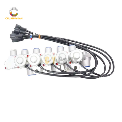 Solenoid Valve Assembly 20Y6041621 Compatible with Komatsu Excavators HB205, HB215, PC200, PC200-8, PC200LL, PC220-8, PC220LL, PC228, PC228US, PC240, PC270, PC270-8, PC390LL