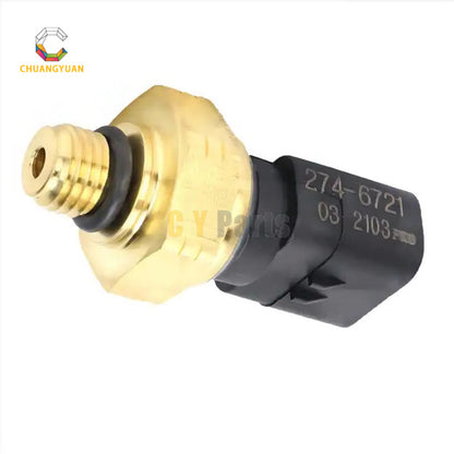 Sensor 274-6721 for Caterpillar (CAT) CP-563E, AP-655C, CS-573E, TH580B, and 795FXQ.