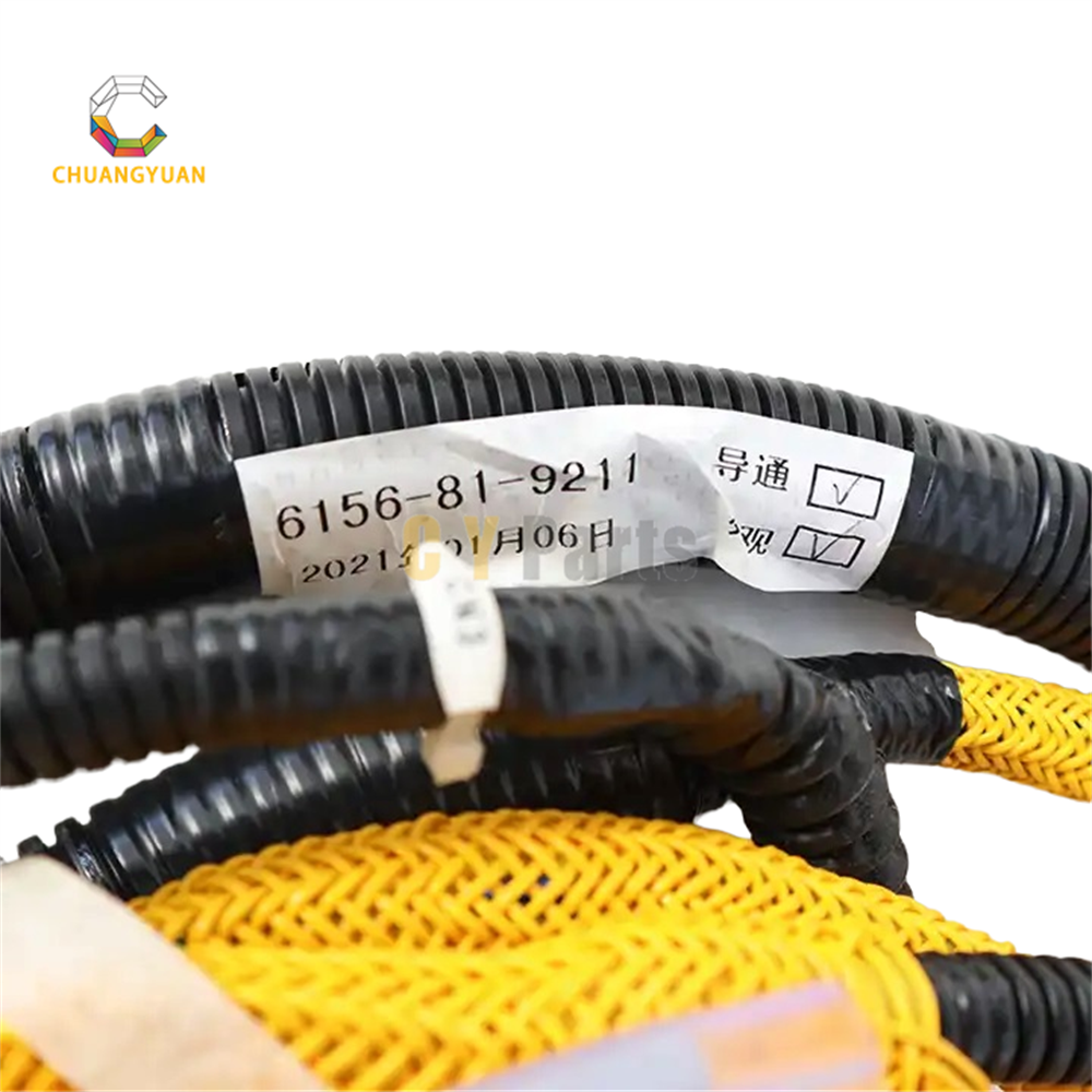 Wiring Harness 6156-81-9211 Suitable for Komatsu PC400-7 Excavator 6D125 Engine